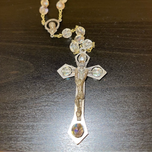 Beaded Clear Rosary Beads ๐ค - Picture 13 of 13